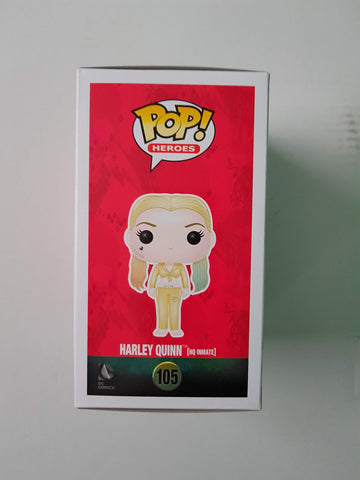 Funko Pop Dc Heroes: Inmate Harley Quinn Collectible Figure, Multicolor