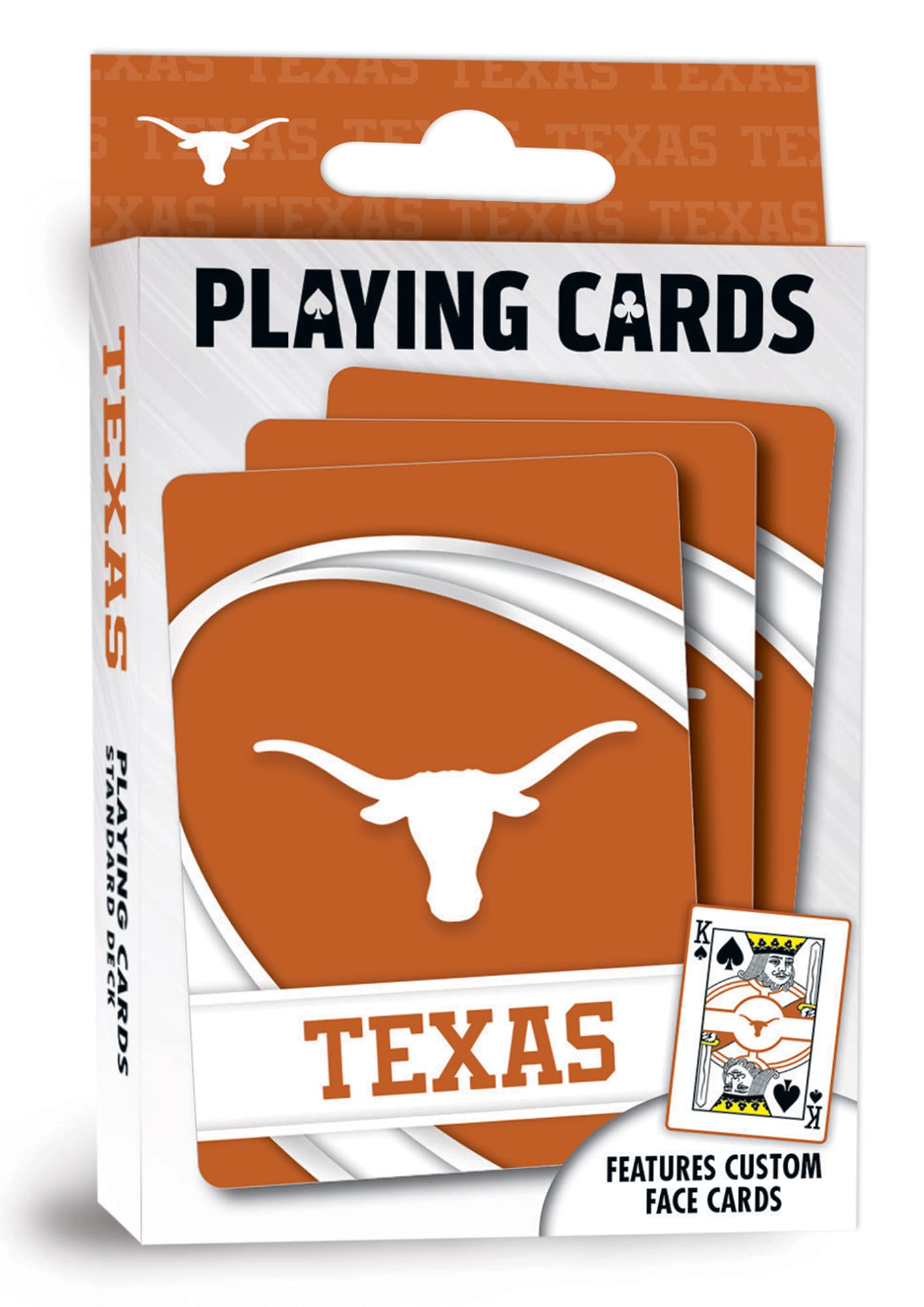 Texas Longhorns Playing Cards Logo