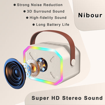 Mini Karaoke Machine For Kids Adults, Kids Gift Toys For 4 5 6 7 8 9 10 11 12+ Year Old Girls Boys Birthday Gifts, Portable Blue