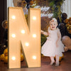 3Ft Marquee Light Up Letters, Large Marquee Letters N For Party Decorations, Big Baby Letters For Baby Shower Birthday Party Dec