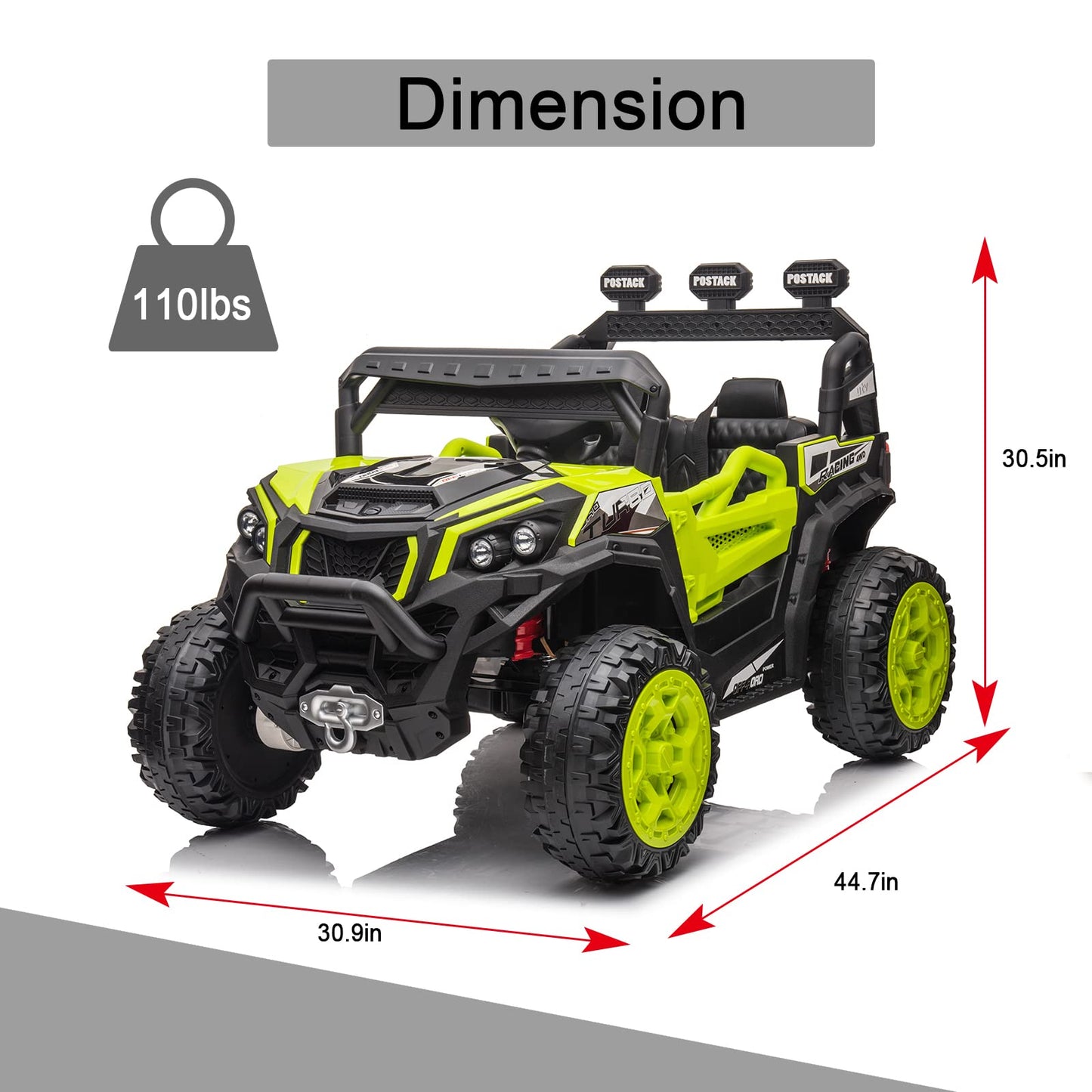 Nitoess 24V Battery Powered Electric Car for Big Kids, 24V Riding Cars for Kids Ages 4-8, Children Car with Bluetooth 3 Speeds L