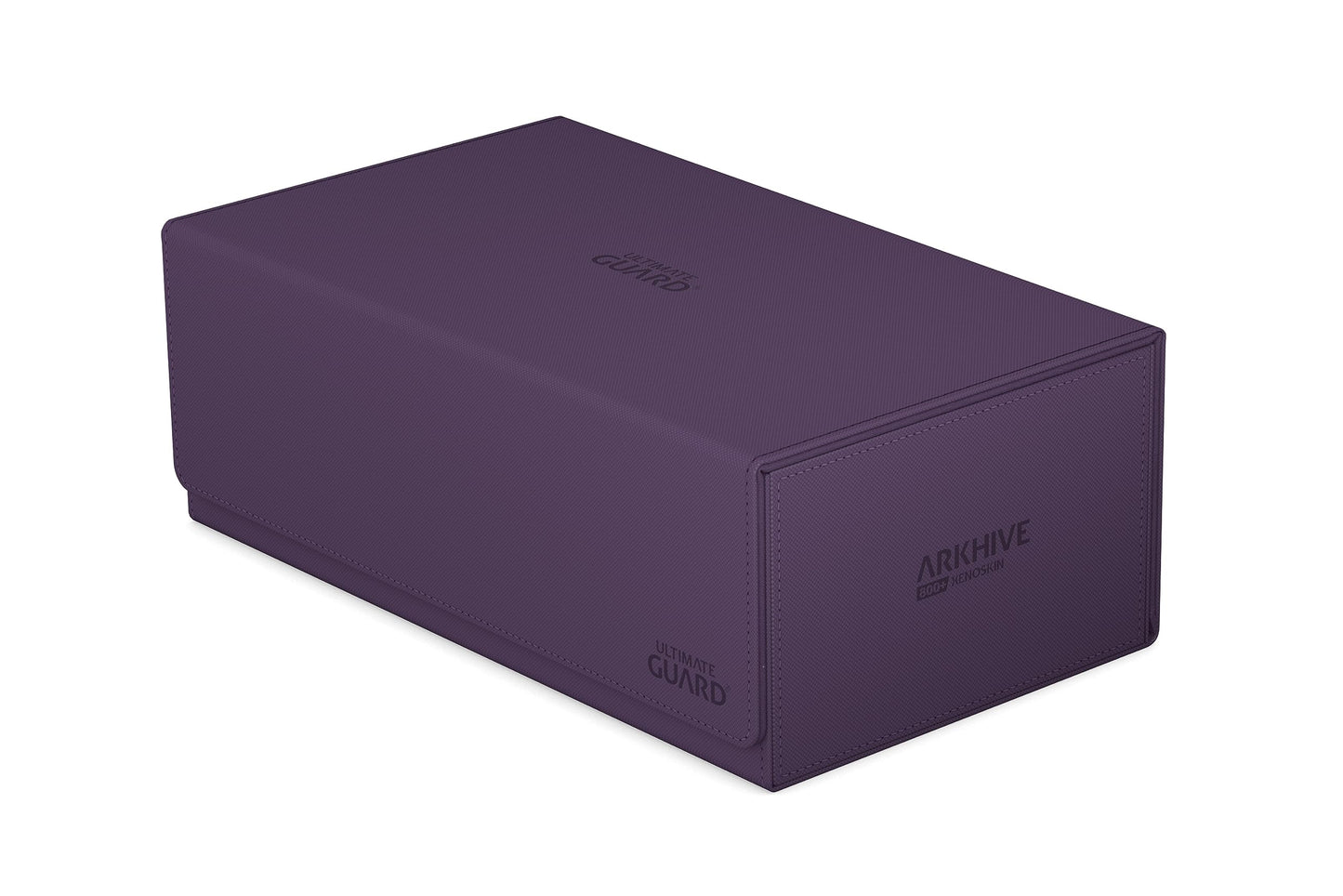Ultimate Guard Arkhive 800+, Deck Case for 800 Double-Sleeved TCG Cards, Purple, Compatible with Boulders, Magnetic Closure & Mi