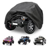 Strifuture Kids Car Cover - Ride-On Car Truck Cover Waterproof 420D Kids Ride on Toys with Adjustable Drawstring & Safety Buckles Durable PU Coated Protection for Kids Electric Vehicles