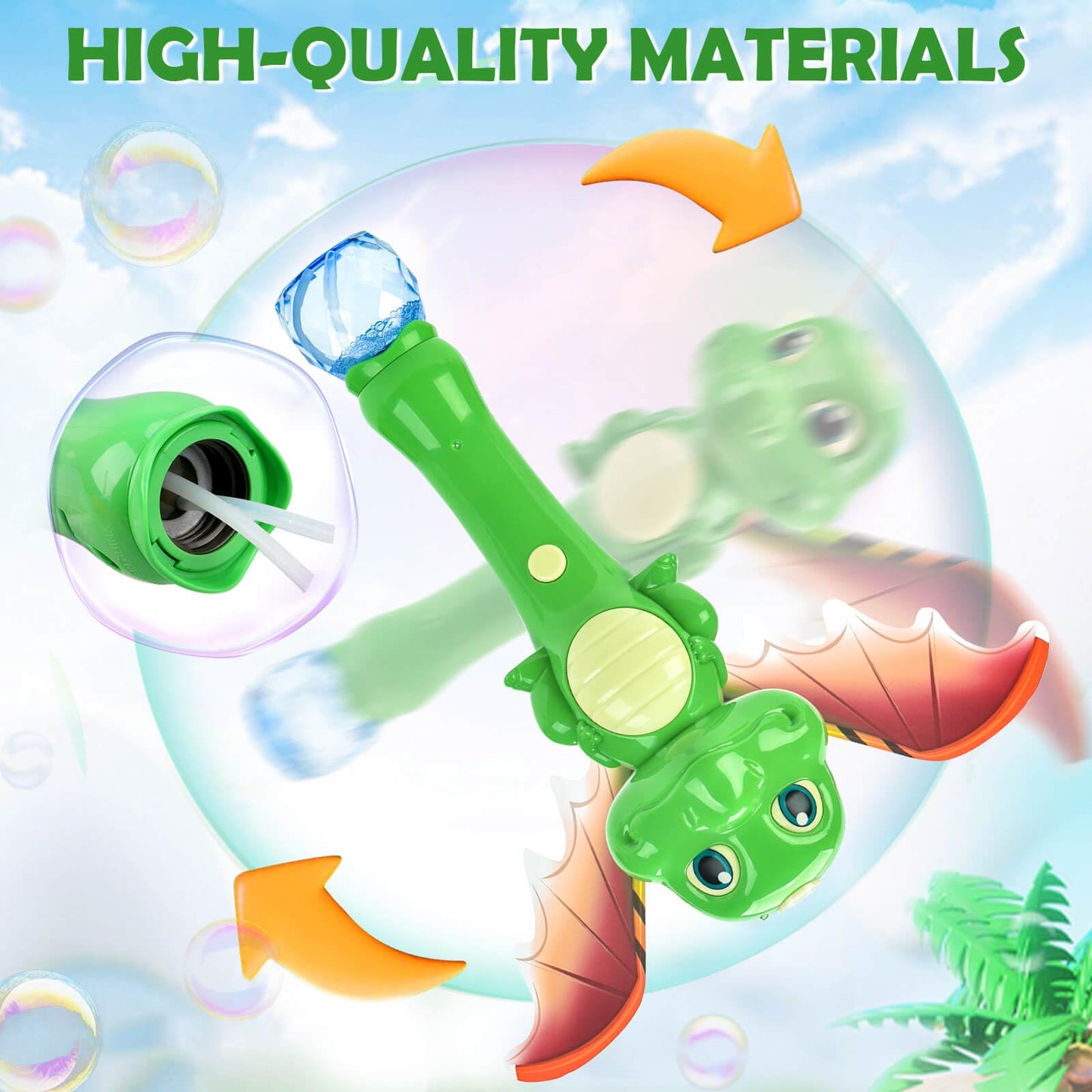 Chridark Dinosaur Bubble Wand Toys For Kids Age 3 4 5 6 7 8 Year Old: Bubbles Machine For Kids, Toddler Outdoor Toys, Gifts For 3 4 5 6 Year Old, Birthday Presents For 3 4 5 Year Old Boys Girls