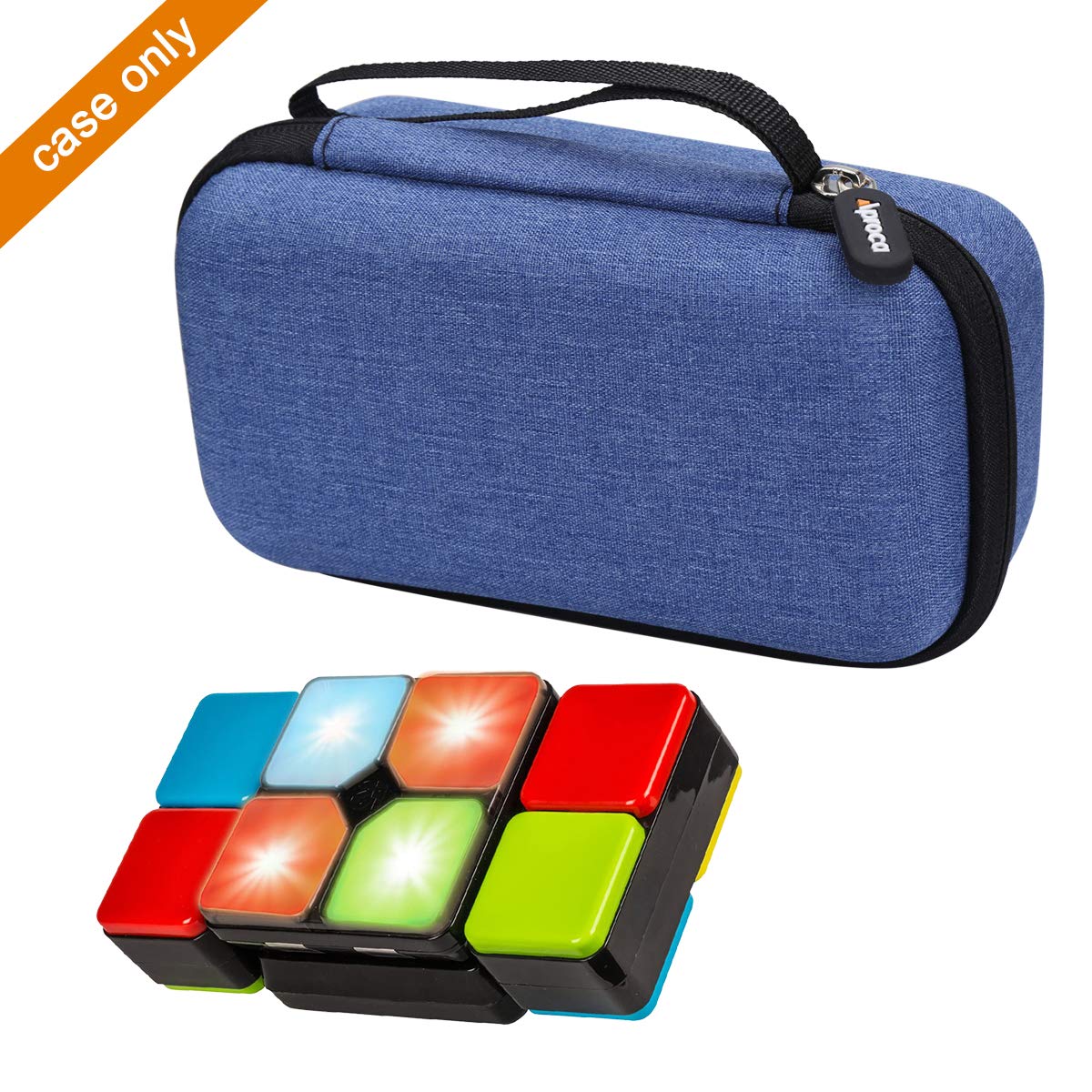 Aproca Blue Hard Travel Storage Case, For Games Flipslide Game(Only Case)