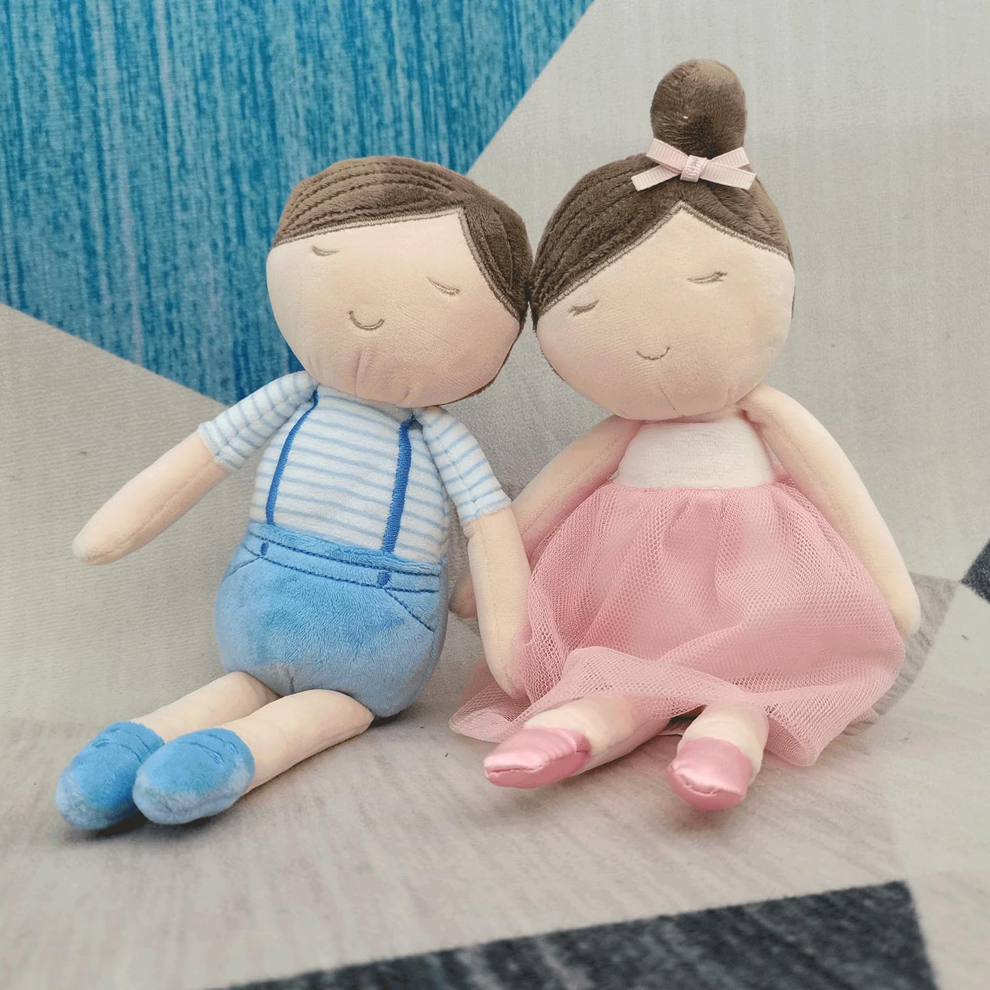Fluffyfun Baby Doll Soft Ballerina Doll Plush 13.7' (Boy)