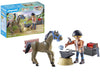 Playmobil Horses Of Waterfall Isabella And Lioness With Laundry Area - 71357