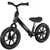 Bobike Toddler Balance Bike Toys For 2 To 5 Year Old Girls Boys Adjustable Seat And Handlebar No-Pedal Training Bike Best Gifts For Kids (Black)