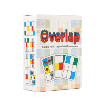 Niche Nation Games Overlap A Deceptively Simple Strategy Game - Mensa Award Winning Card Game - 2 Player Game Or Up To 8 Players