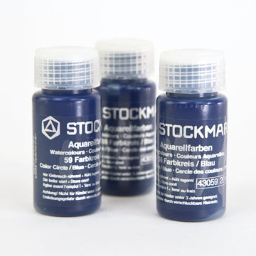 Stockmar Circle Color Watercolor Paint: Blue, 20ml