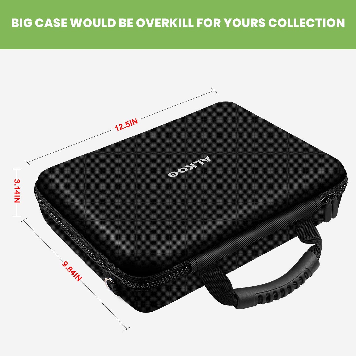 Card Deck Case For Trading Cards, Card Storage Box Holder For Magic The Gathering Booster/For Cards Against Humanity/For Cah Tcg Mtg Commander/For Yugioh/Football/Topps Sports Collectible Cards(Black)
