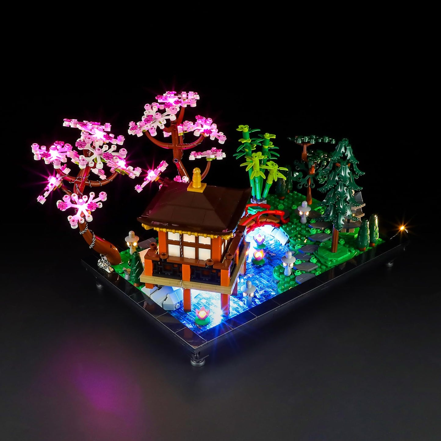 Briksmax Led Lighting Kit For Lego Tranquil Garden(Upgraded Version)- Compatible With Lego Icons 10315 Building Blocks Model- Not Include Lego Set