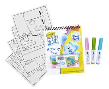 Crayola Color Wonder Activity Pad, Mess Free Coloring, 4 Piece Set, Multi Color, Model 75-2713