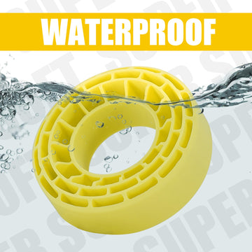 INJORA 4pcs Silicone Rubber Inserts for 56-58mm*24mm 1.0'' Tires(Small Yellow)