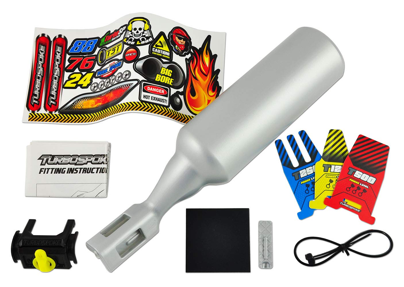 Turbospoke Bicycle Exhaust System V2, Multi