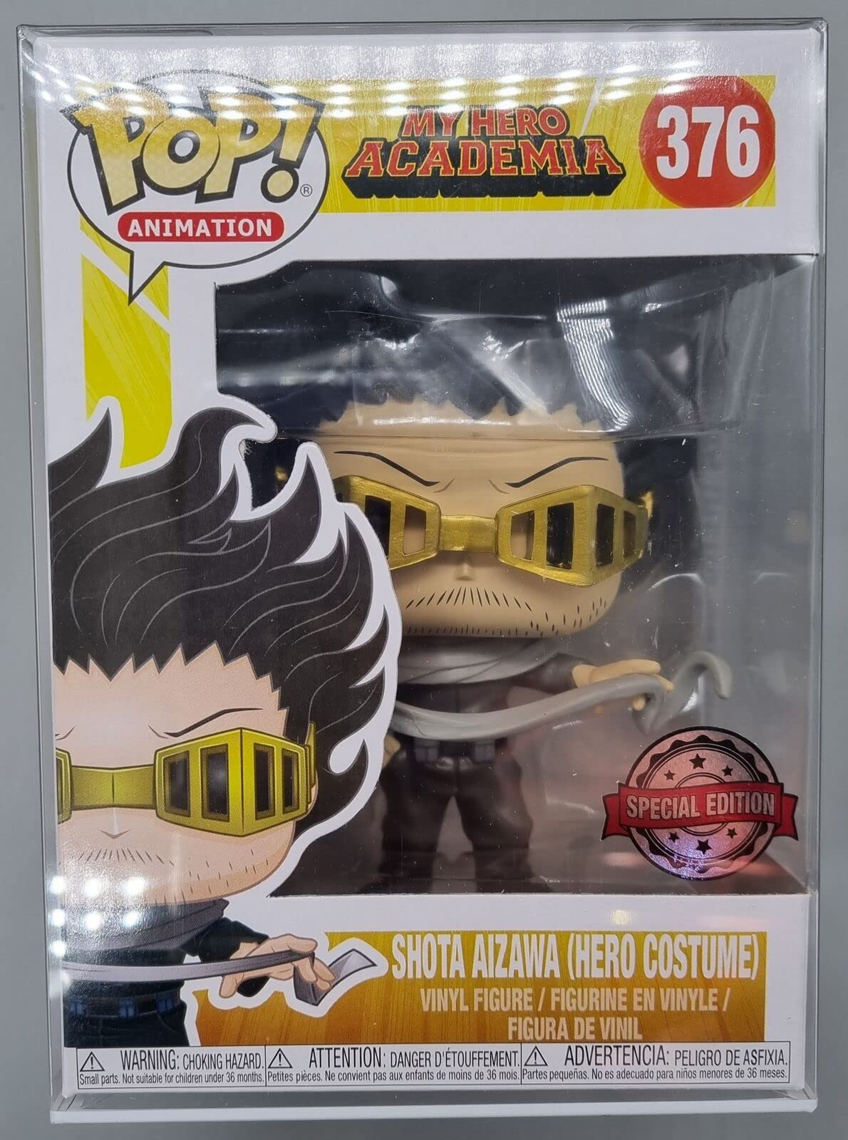 Funko My Hero Academia Pop! Animation Shota Aizawa (Hero Costume) Vinyl Figure Hot Topic Exclusive Multi None