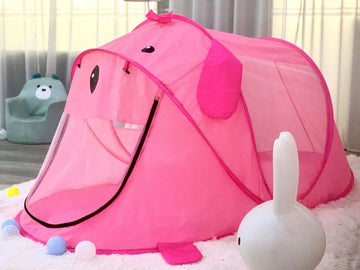 Baodian Kids Play Tents - Collapsible Tent For Boys Girls Gift - Large Foldable Playhouse Indoor/Outdoor Fun - Pop Up Tent Toys