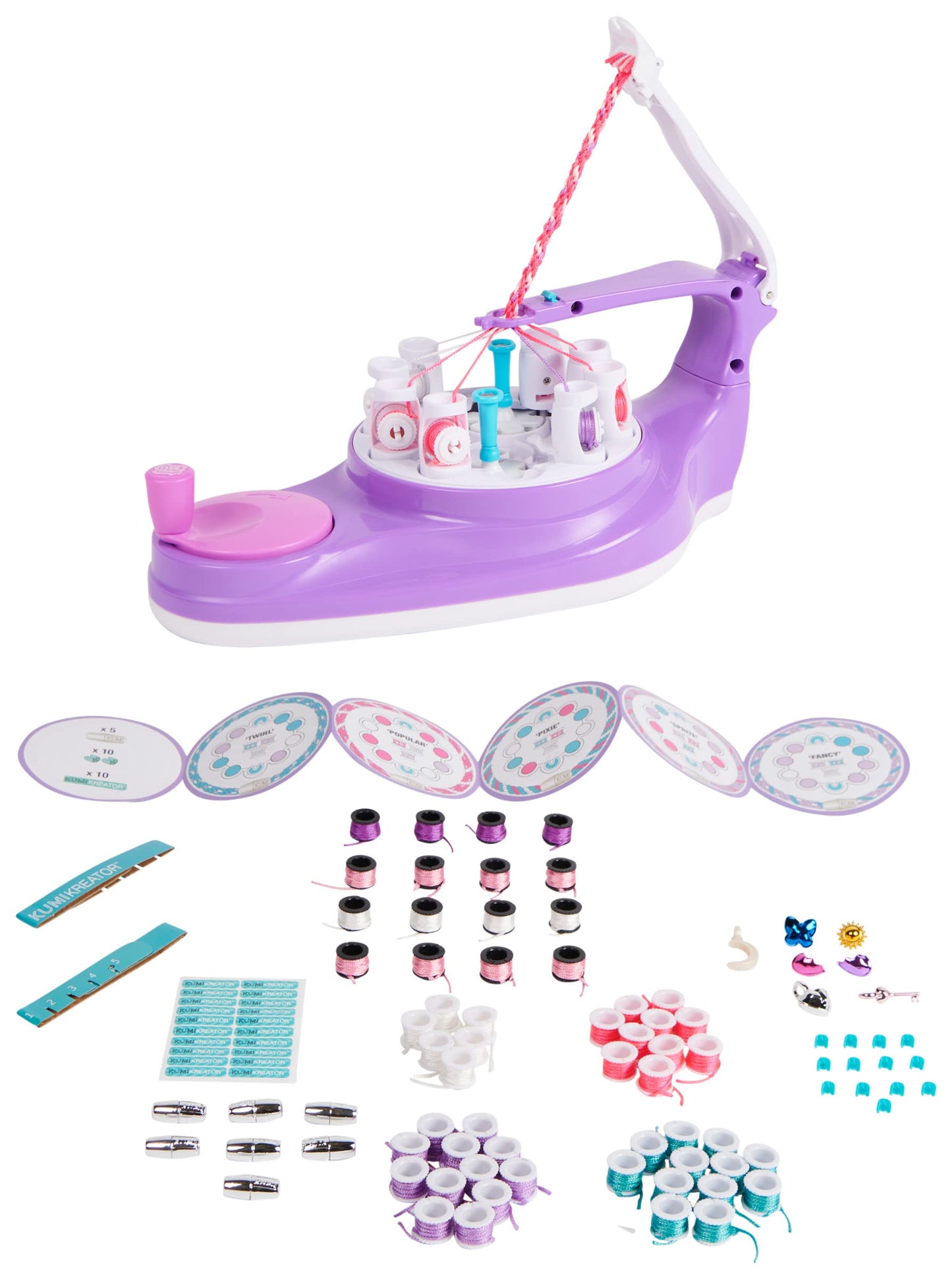 Cool Maker, Kumikreator Bead & Braider Friendship Necklace And Bracelet Making Kit, Arts & Crafts Kids Toys, For Kids Ages 8 And Up