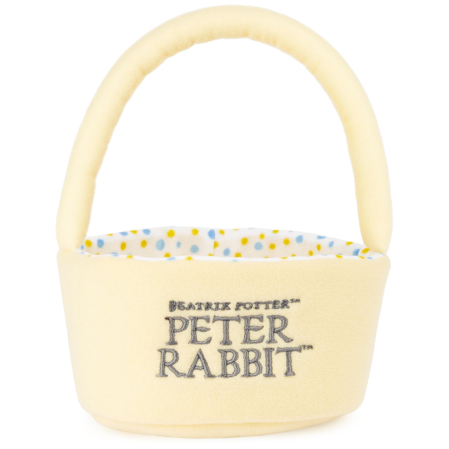 Gund Beatrix Potter Peter Rabbit Easter Basket Sensory Toy Playset, 4-Piece Plush Toy Playset For Ages 1 And Up, 8.5
