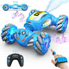 Remote Control Car,Gesture Sensing Rc Stunt Car for Boys,2.4GHz 4WD Toy Cars with Lights Music Spray Birthday Gifts for Teen Boy