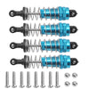 4Pack Vgoohobby 144001 Shock Absorber Damper Suspension Shocks Upgrade Parts Compatible with WLtoys 144001 124018 124019 1/14 RC
