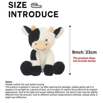 Chelei2019 9' Cow Stuffed Animal Plush Soft Christmas Cow Plushies Toy For Kids,Girls
