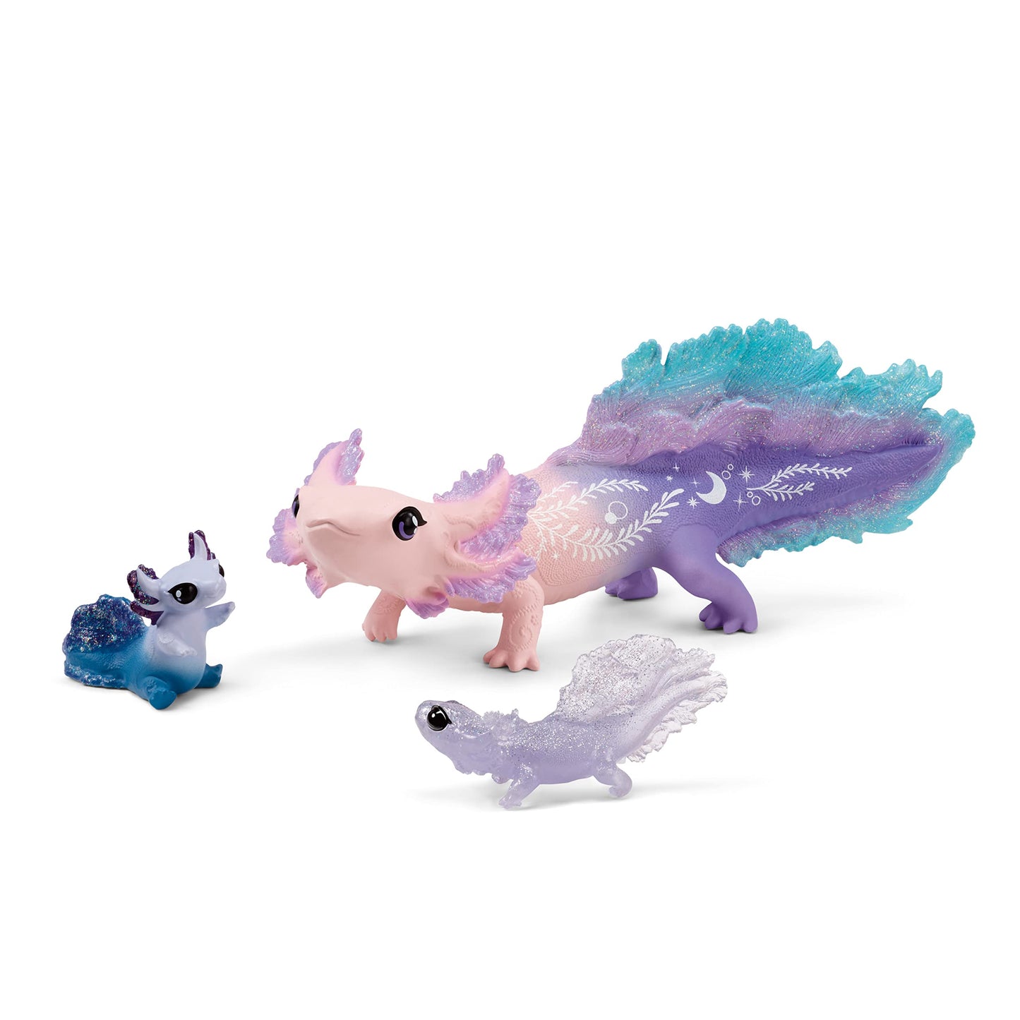 Schleich Axolotl Salamander Undersea Toy Set