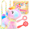 Tagitary Plush Toy Unicorn Stuffed Toys For Kids With Sounds,Walking,Tail Wagging And Head Nodding,Interactive Unicorn Toy For Kids With Leash,Christmas Birthday Gift For Toddlers Kids