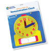 Learning Resources Write & Wipe Demonstration Clock - Paper Clocks for Teaching, First Grade Learning Games, Teaching Time Essen