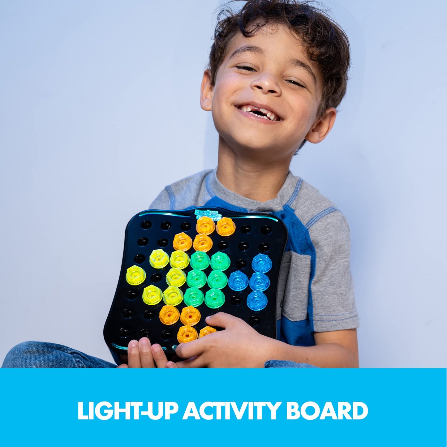 Educational Insights Design & Drill Brightworks, STEM Learning with Toy Drill, 53 Pieces, Ages 3+