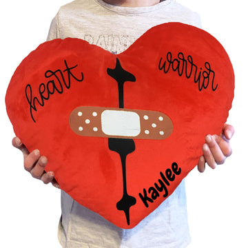 Heart Surgery Pillow For After Heart Surgery - Personalized With Name & Gift Message - Heart Surgery Recovery Gifts - Pillow For