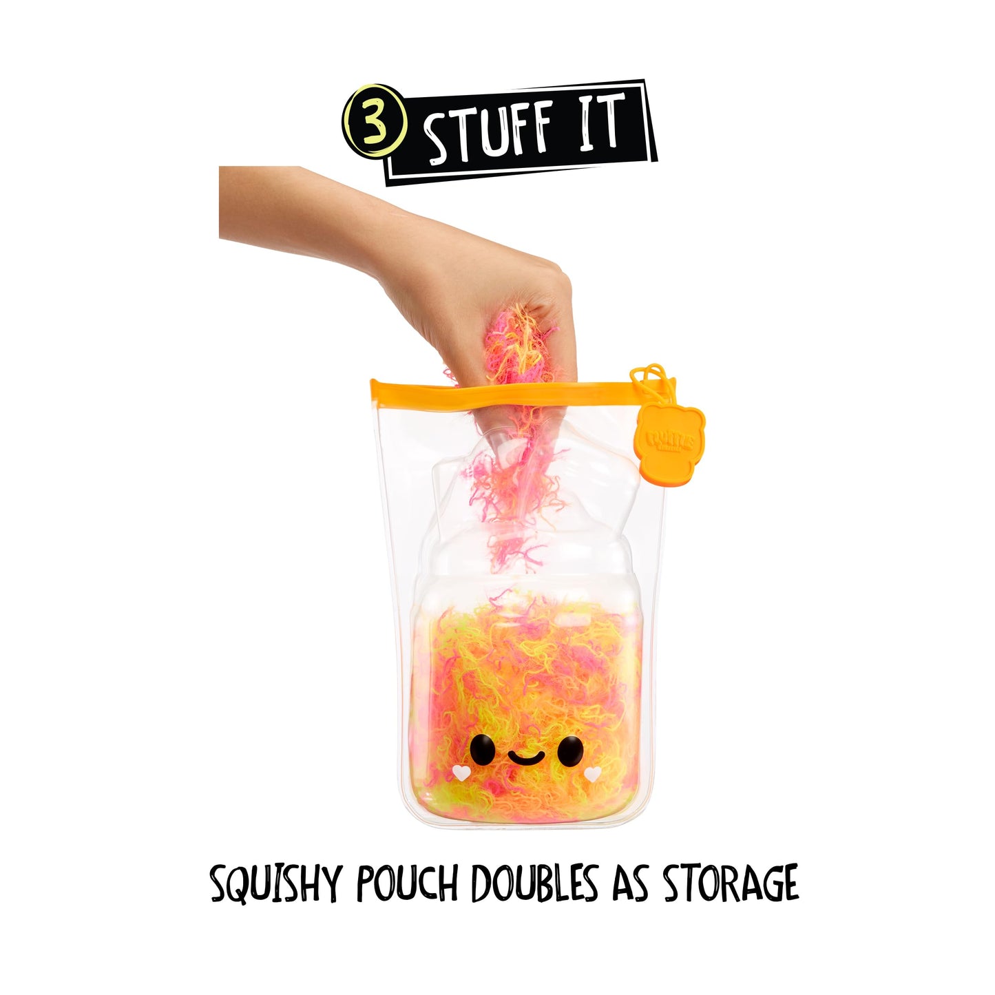 Fluffie Stuffiez Shake Small Collectible Feature Plush, Surprise Reveal Unboxing With Huggable Asmr Fidget Diy Fur Pulling, Ultra Soft Fluff