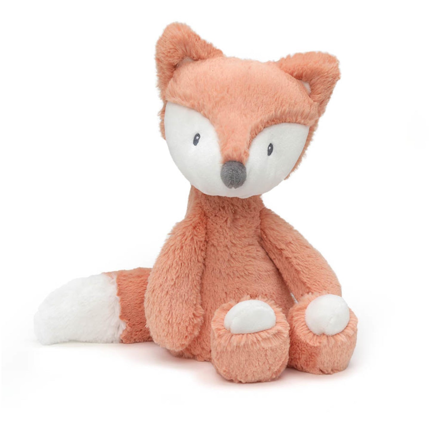 Baby Gund, Lil’ Luvs Collection Emory Fox Plush Stuffed Animal, Orange And Cream, 12”
