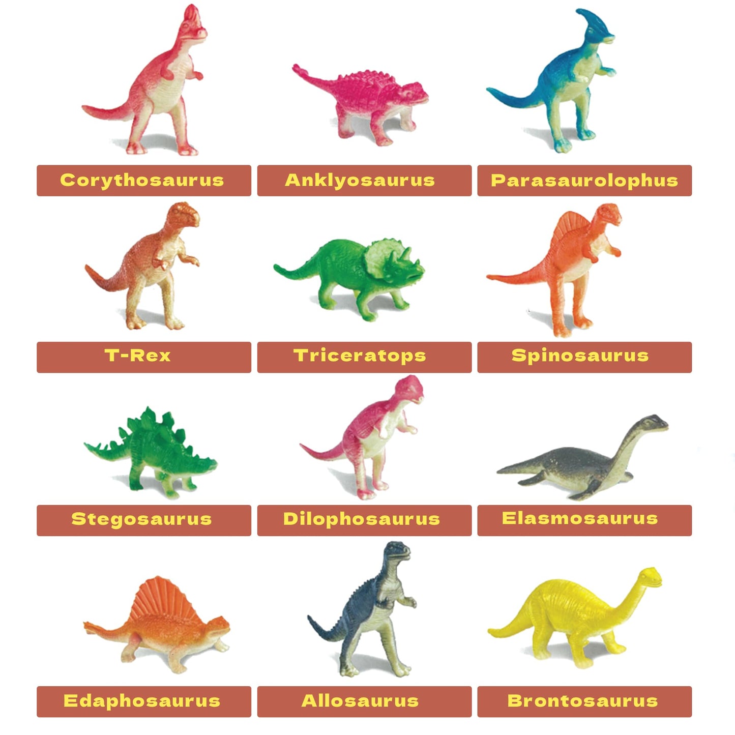 Artskills Dinosaur Eggs Excavation Dig Kit, Mystery Box Of 4 Dino Eggs - Collect All 12 Toy Dinosaurs