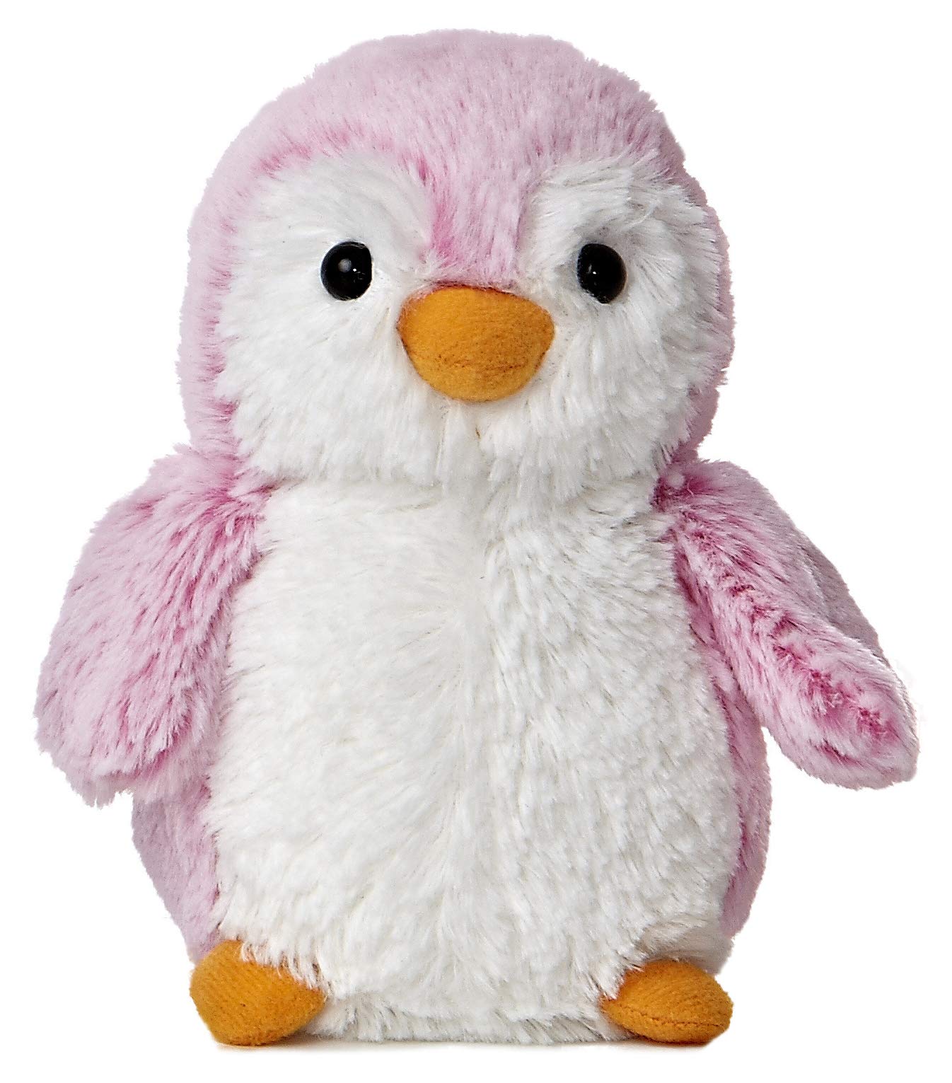 Aurora® Playful Pompom Penguin™ Stuffed Animal - 6 Inch Pink Polyester Plush Toy - Model 09821