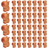 Simgoing 50 Pcs Mini Capybara Resin Figurines Capybara Figure Ornament Miniature Animal Desktop Tabletop Outdoor Craft Decor For Garden Miniature Landscape Accessories (Classic Style)