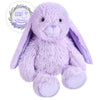 SuzziPals Heatable Purple Bunny Stuffed Animal - Plush Rabbit Heating Pad for Soothing Relaxation, PALS-26, Lavender Color