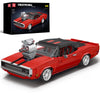 Mould King 10112 Sports Car Building Block Kits MOC Supercar Racing Car Model Building Sets Gift for Age 14+/mature-themed Collections Enthusiasts (1869 Pieces Static Version)