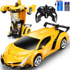 Remote Control Car Toys - Transforming RC Cars for Kids & Boys Toys - One Button Transformation and 360 Degree Rotating Drifting