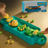 Orange Bear Hungry Frog Game For Kids Multiplayer Interactive Board Game | Indoor Action Toy For Boys Girls | 2 Player Bean Eati
