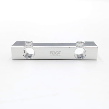 KYX Racing Aluminum Bumper Mounts for Redcat Gen8 (Silver)
