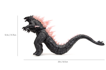 Jada Toys Godzilla X Kong: Heat-Ray Breath Godzilla Remote Control Figure