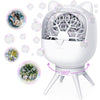 Rechargeable Bubble Machine For Toddlers Kids, Automatic-Rotating, 38000+ Big Bubbles/Min, 2 Speed Modes, Battery Operated, Bubb