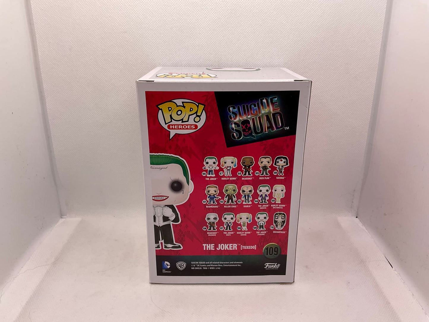 Funko Pop! The Joker Tuxedo Exclusive Vinyl Figure 3.75 inches Multicolor #109