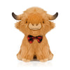 Yzxzm Scottish Highland Cow Stuffed Animal, Christmas Cow Plush Toy, Cute Christmas Stuffed Toys For Kids, 9.8 Inch