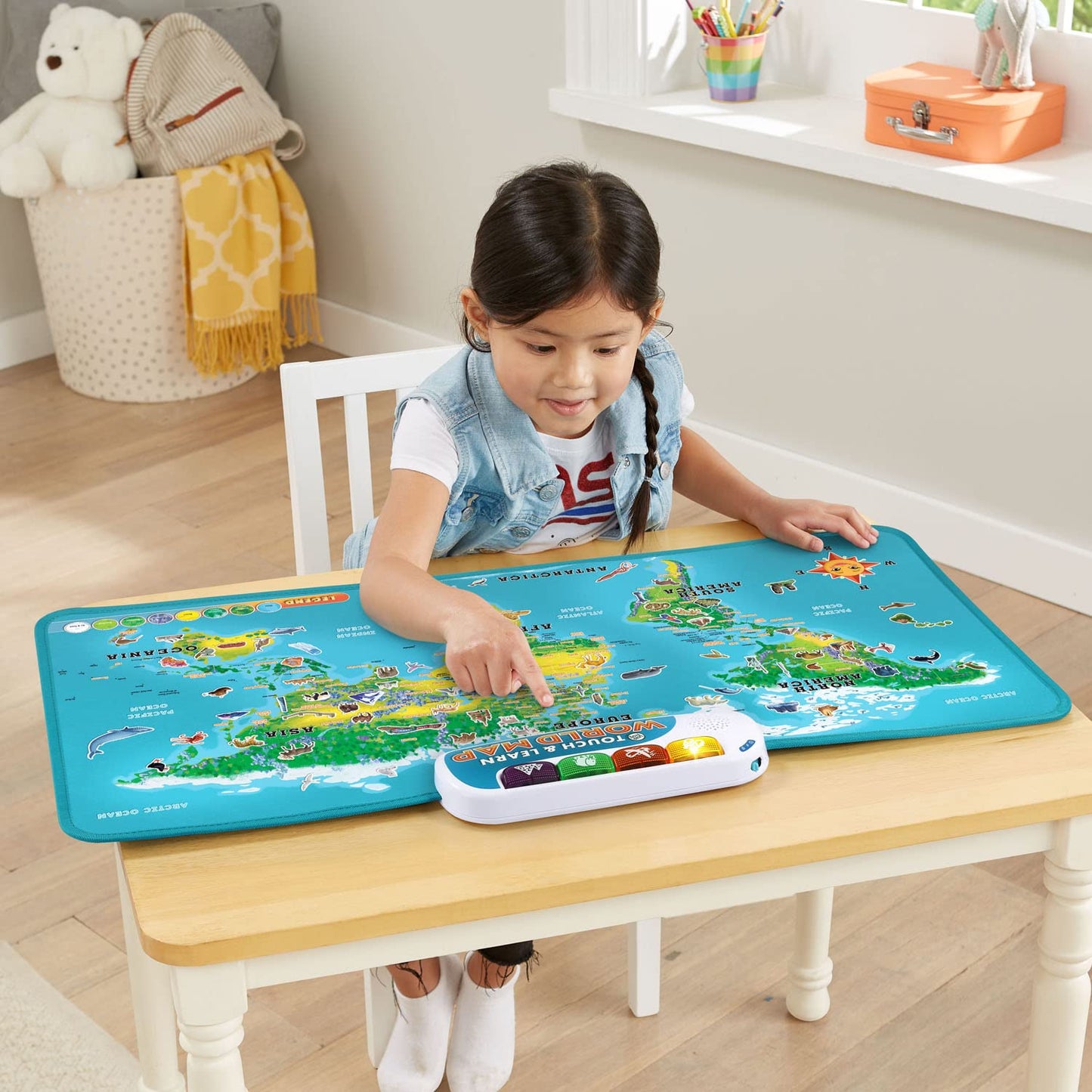 Leapfrog Touch And Learn World Map