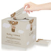 Baby Name Suggestion Cards With Box, Bear Balloon Themed Name Suggestion Tickets For Baby Shower, Baby Shower Games, Party Games