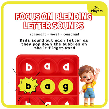 Anemeeoke Cvc Word Games, Phonics Interactive Flash Cards For Preschool & Kindergarten Classrooms, Manipulative Spelling Toy - L