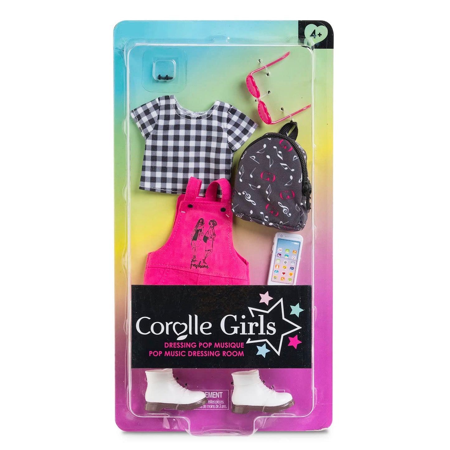 Corolle Girls Music & Fashion Dressing Room - Clothing And Accessories Set Girls Dolls
