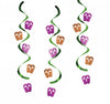 Creative Converting Dizzy Danglers Hanging Party D cor, One Size, Multicolor